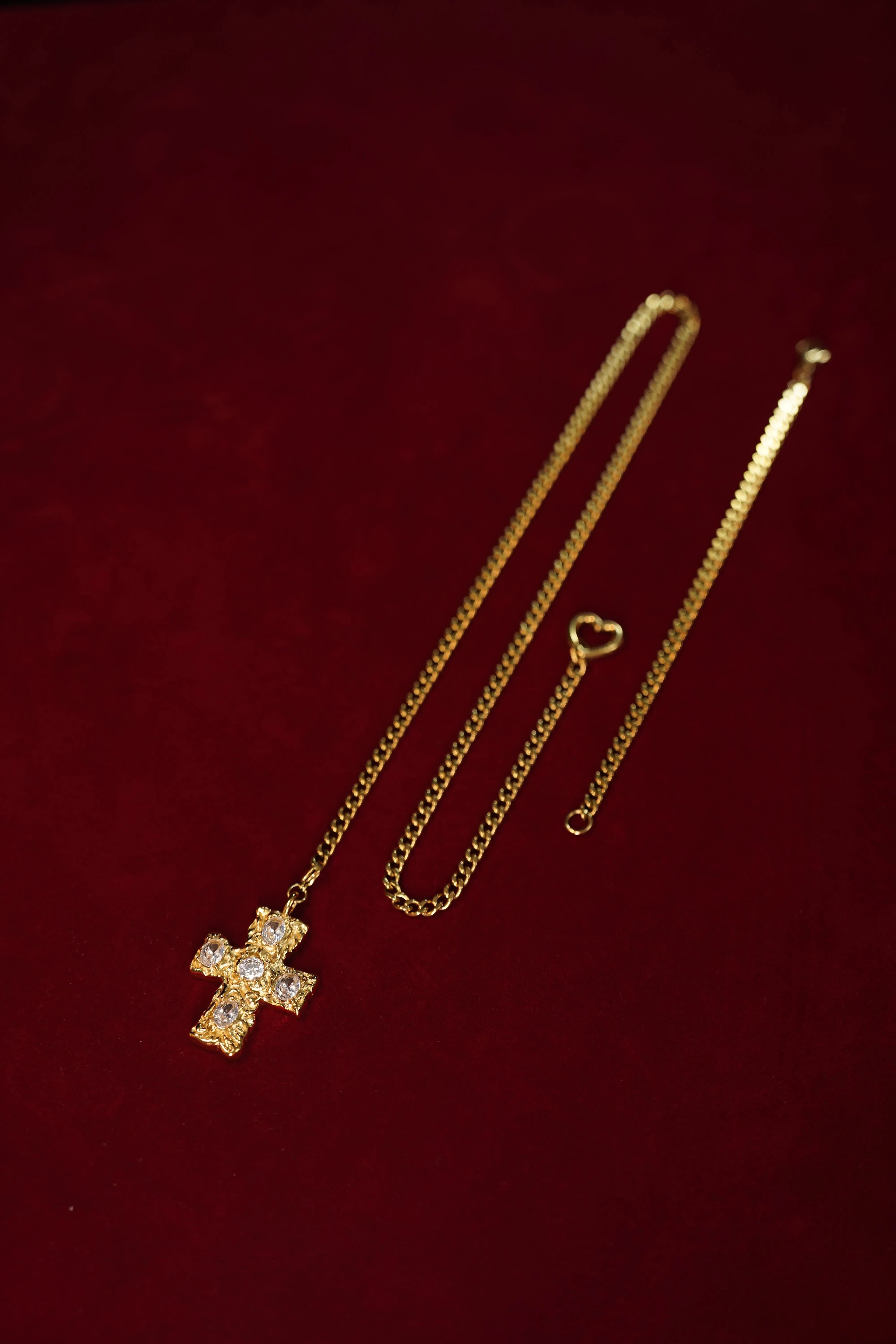 Divine Union Cross Couple Necklaces