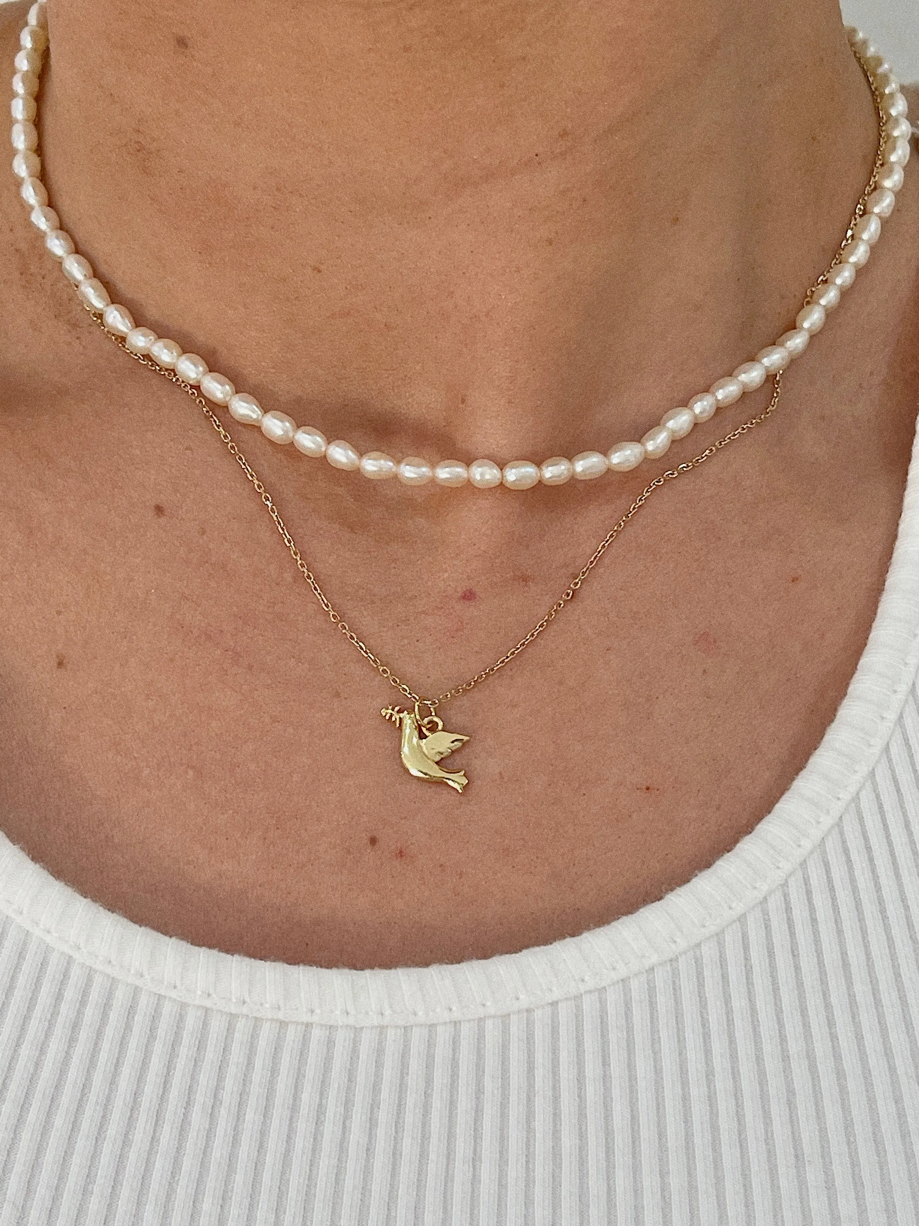Dove Charm | Silver