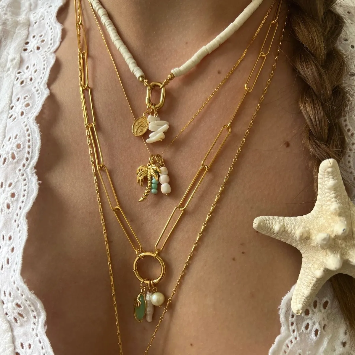 DYO Big Shell Beads