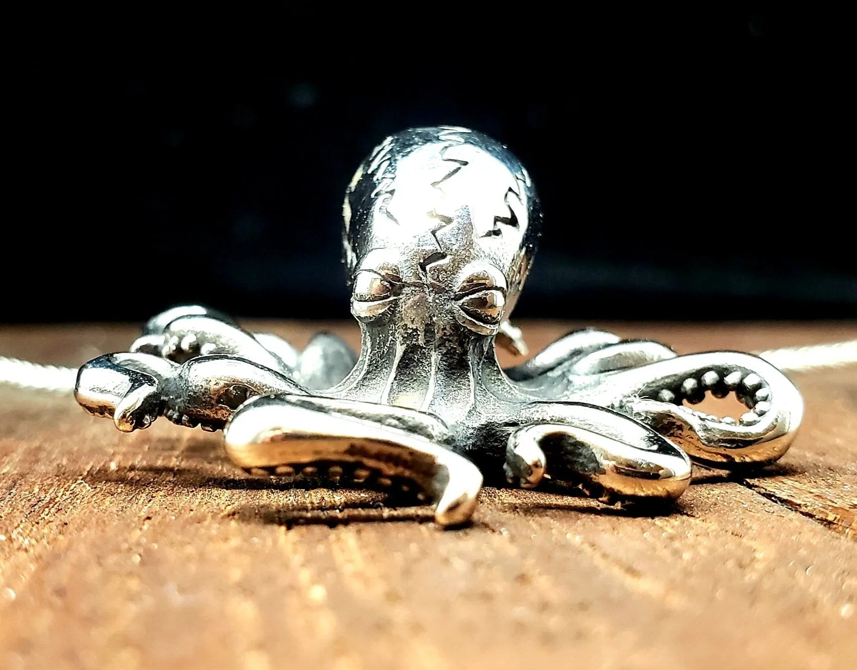 Electric Octopus Necklace