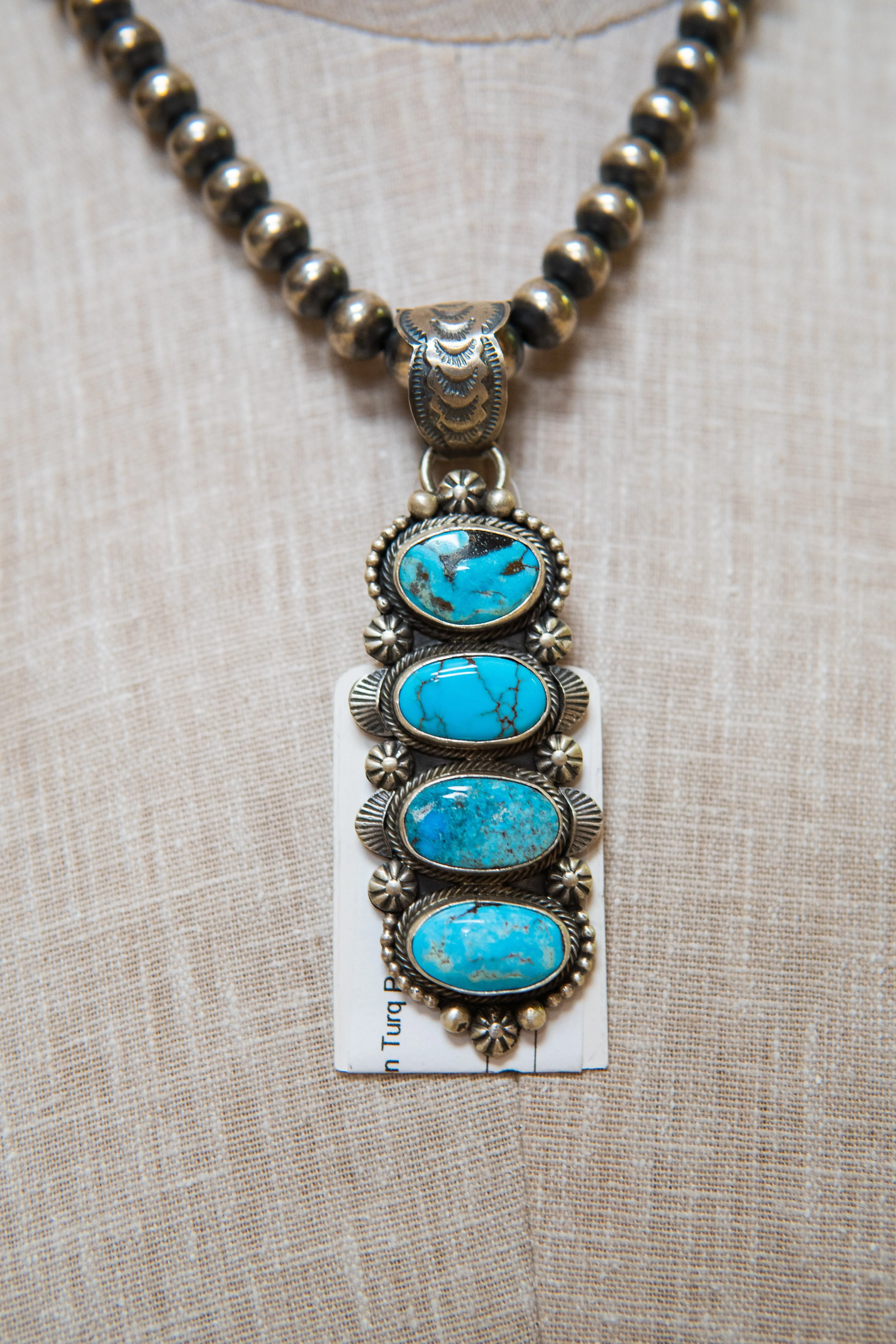 Eli Skeets Royston Turq Pendant