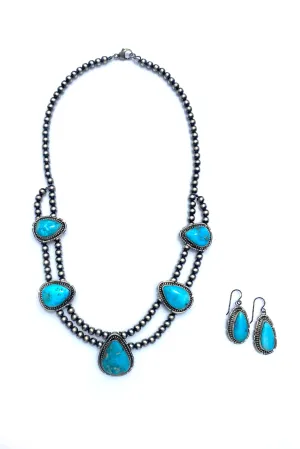 Ella Peter Turquoise Necklace (Set)