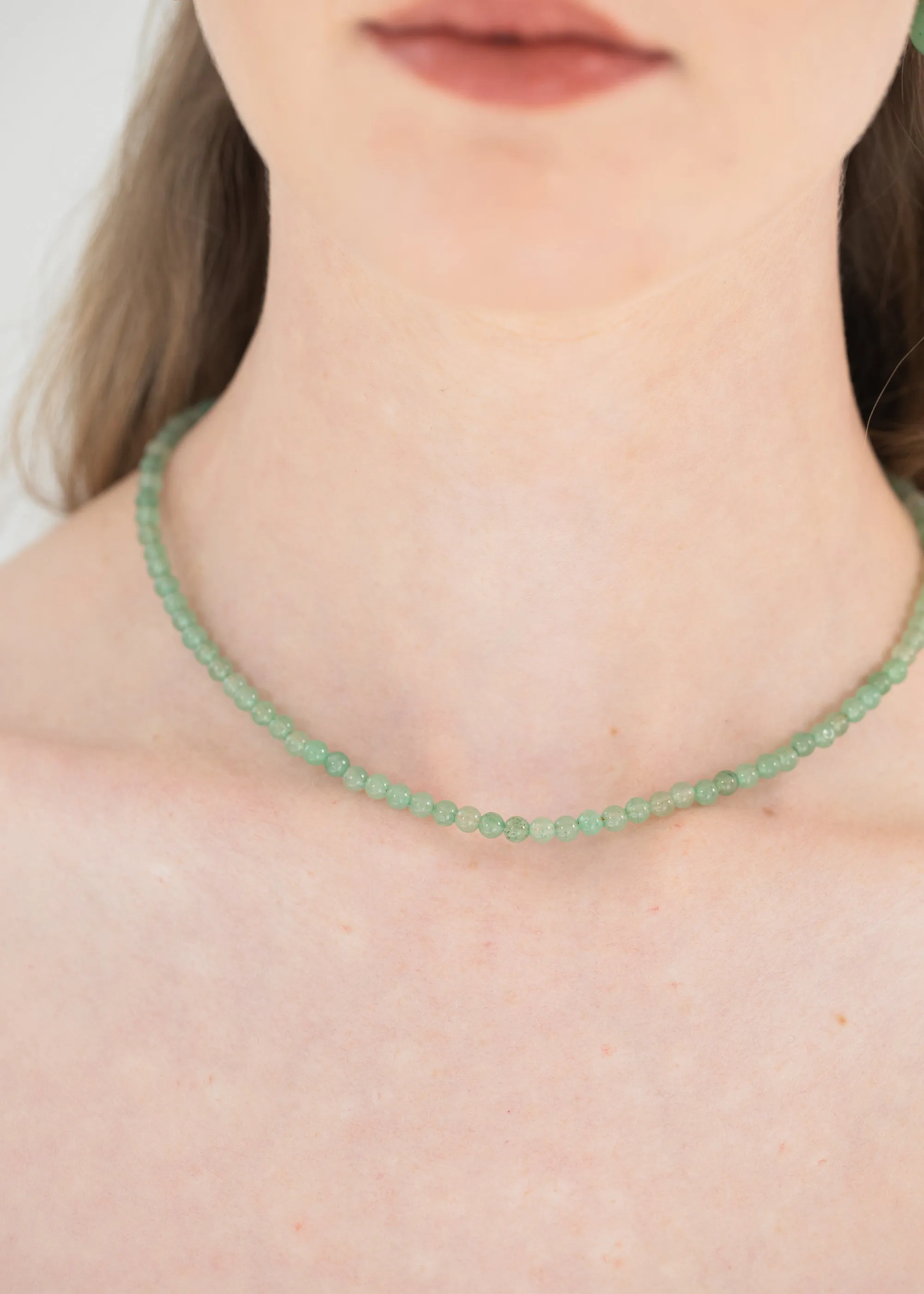 Ersa Necklace -- Aventurine