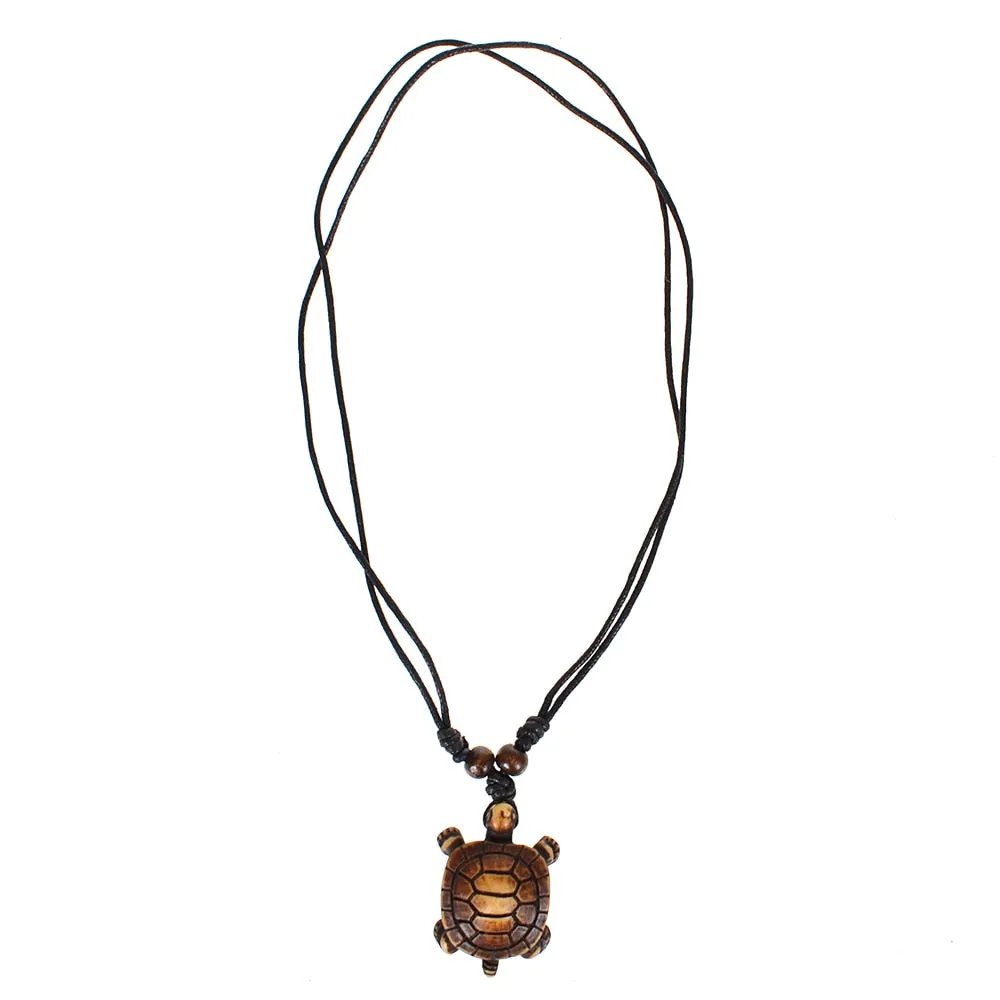Ethnic Tribal Sea Turtle Necklace