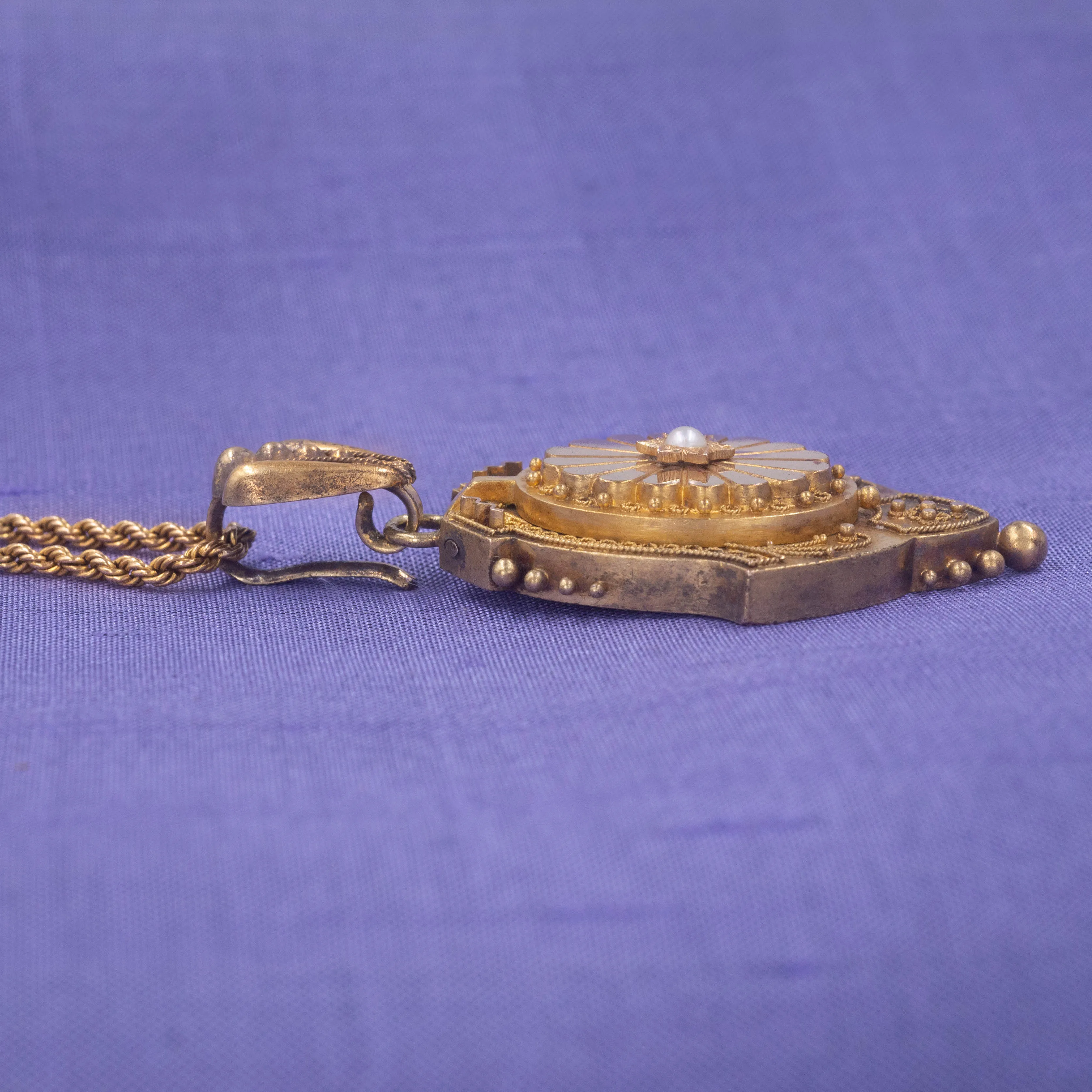Etruscan Revival Locket c1890