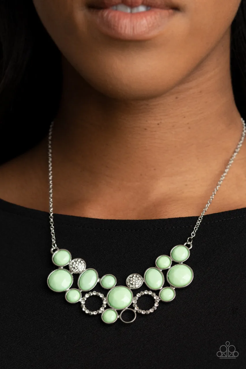 Extra Eloquent Green Paparazzi Necklace