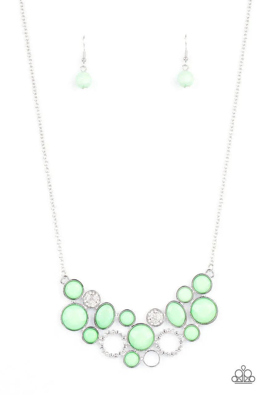 Extra Eloquent Green Paparazzi Necklace