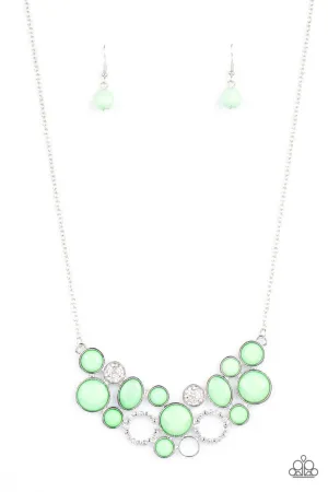 Extra Eloquent Green Paparazzi Necklace