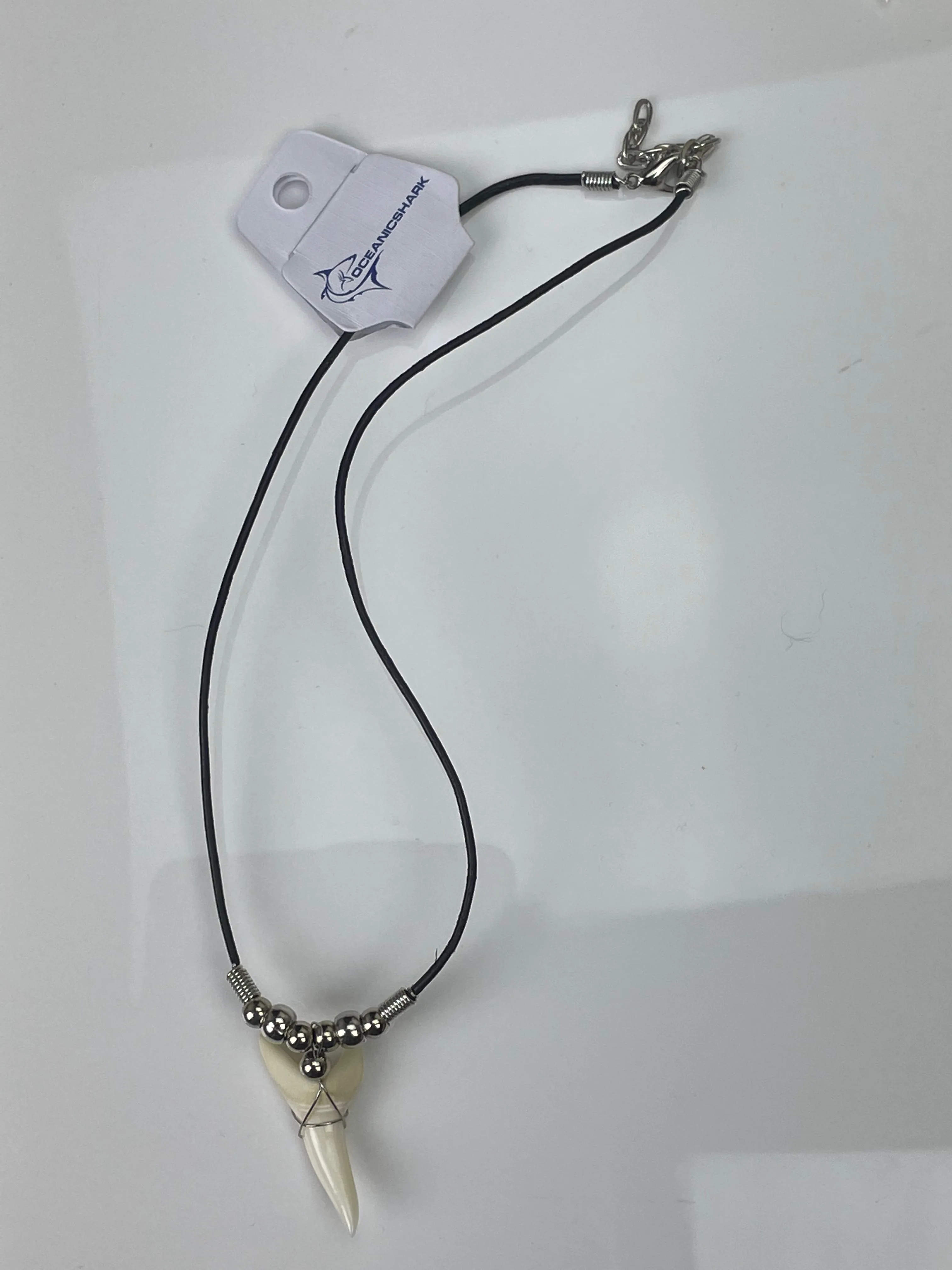 Extra Large Mako Shark Tooth Necklace c187