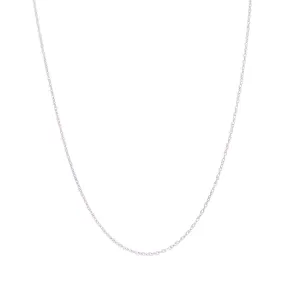 Fink's Jewelers 1.2mm Rope Chain Necklace in 14K White Gold