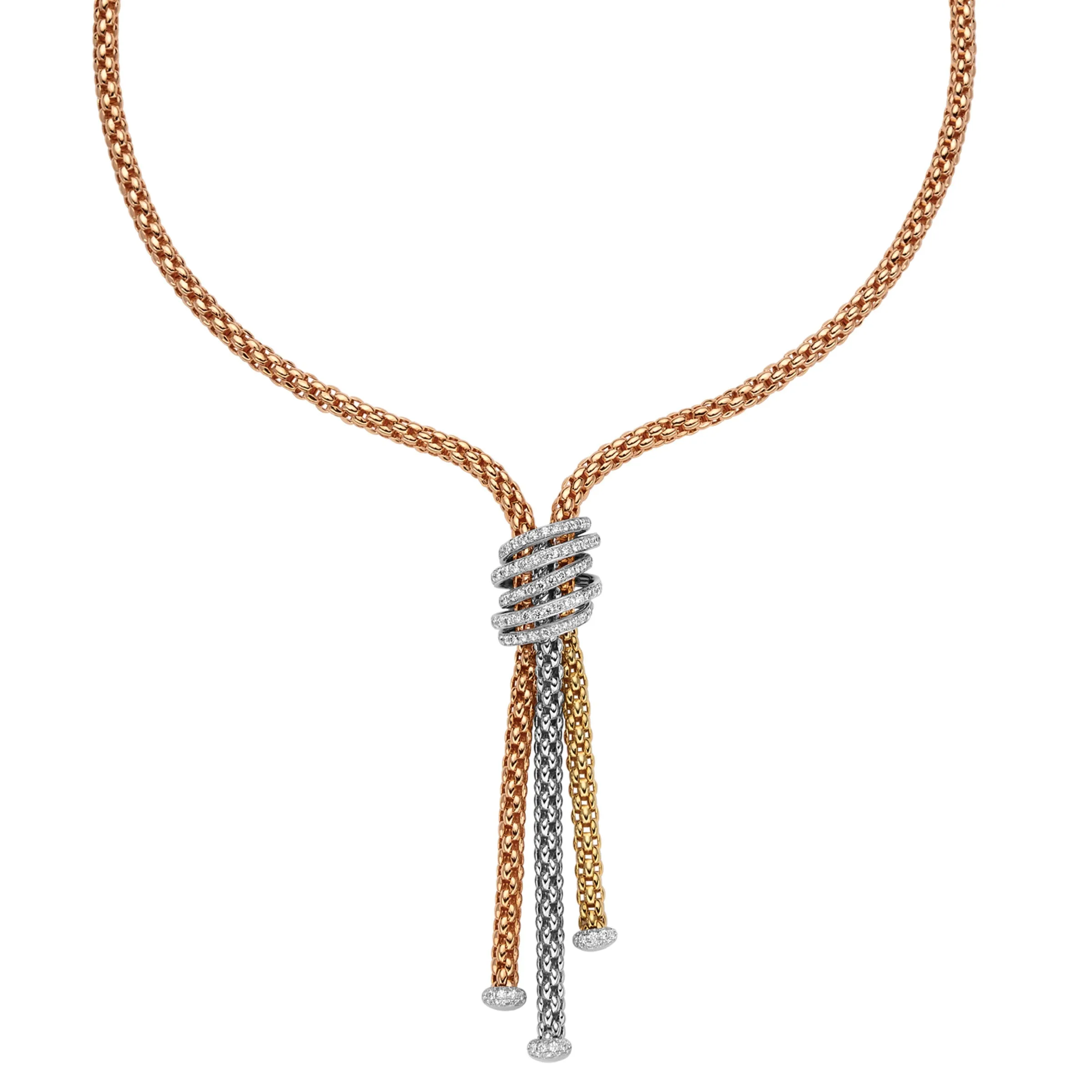 FOPE 18YWR RND FLEX ROPE 5 RW RONDL D=1.63TW G/VS1 NK 24"