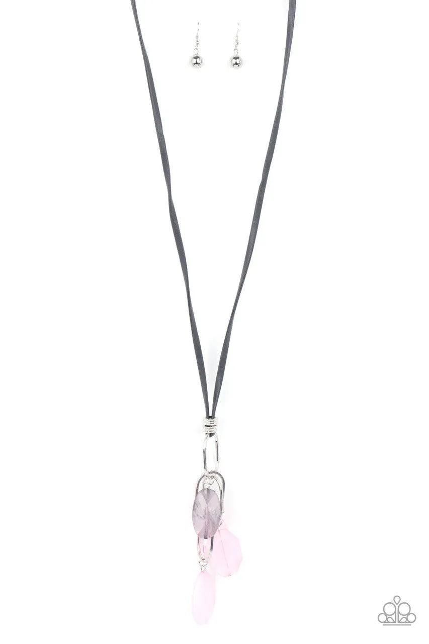 Fundamentally Flirtatious Pink Paparazzi Necklace