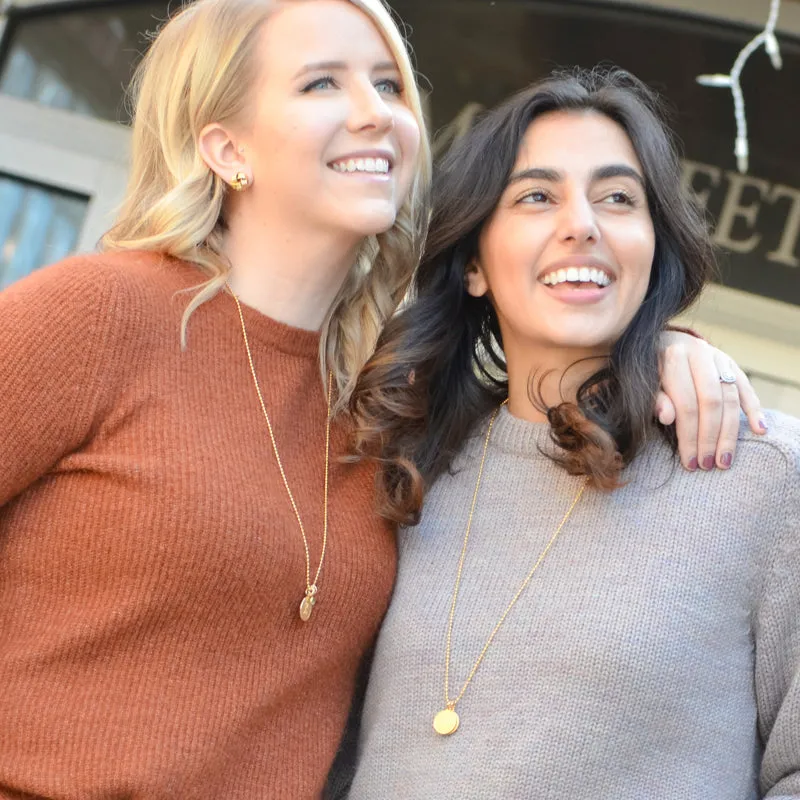 Galentine Necklace Pair