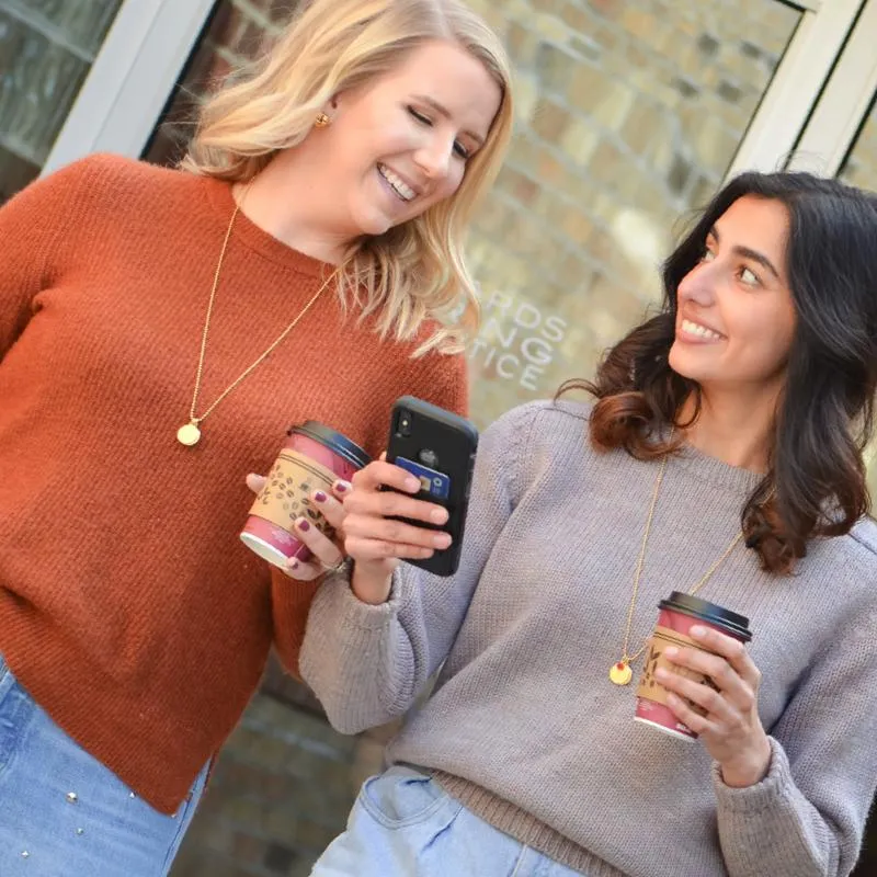 Galentine Necklace Pair