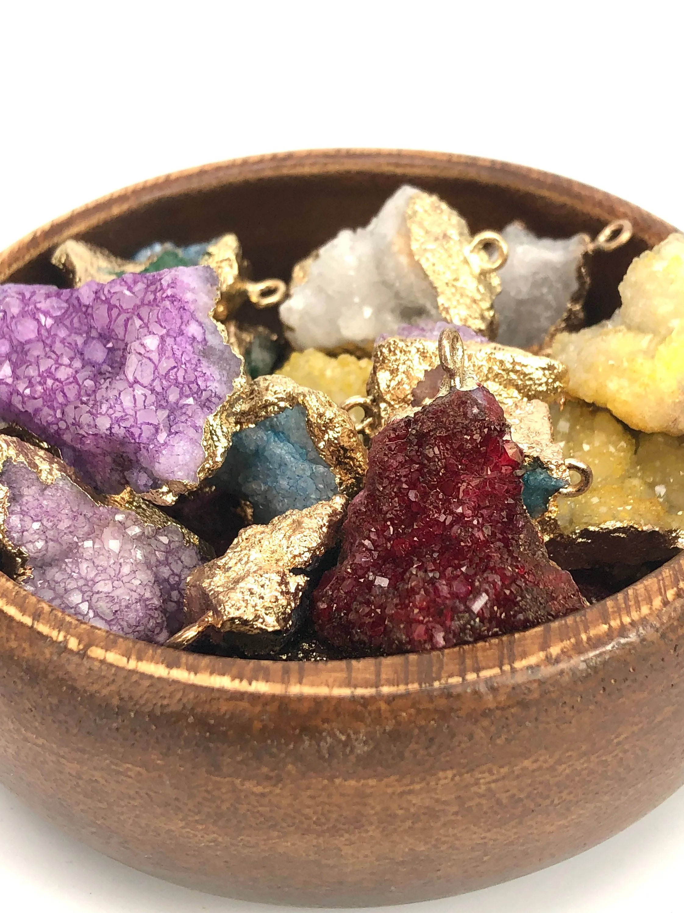 Geodes W/Gold Plating Sku#Q04