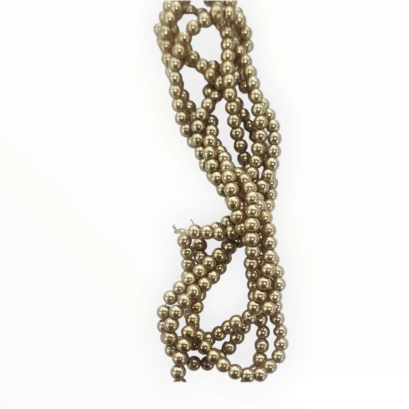 Glass Pearl Beads 6 mm