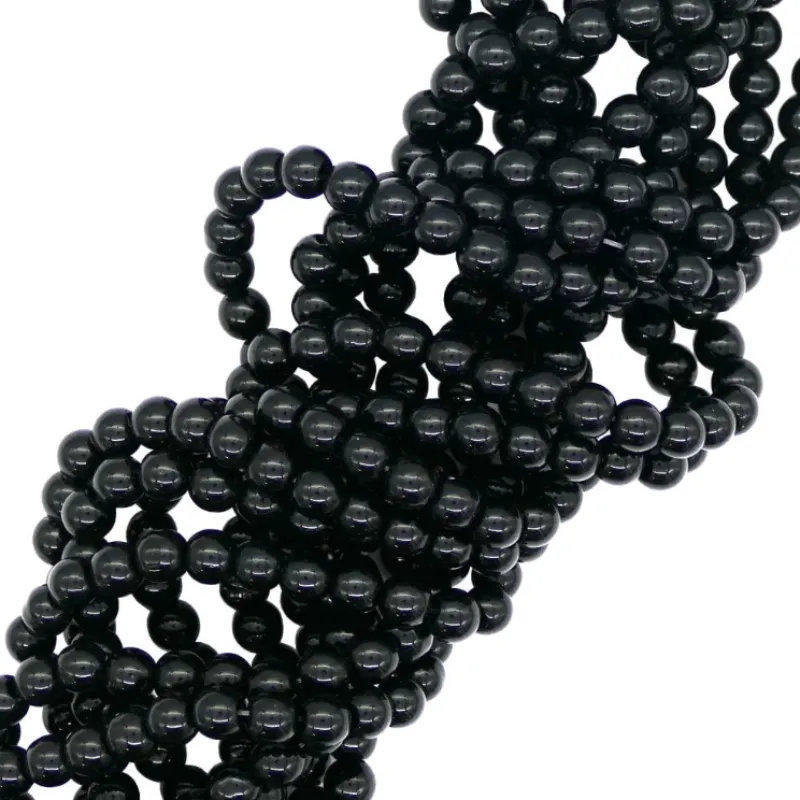 Glass Pearl Beads 6 mm