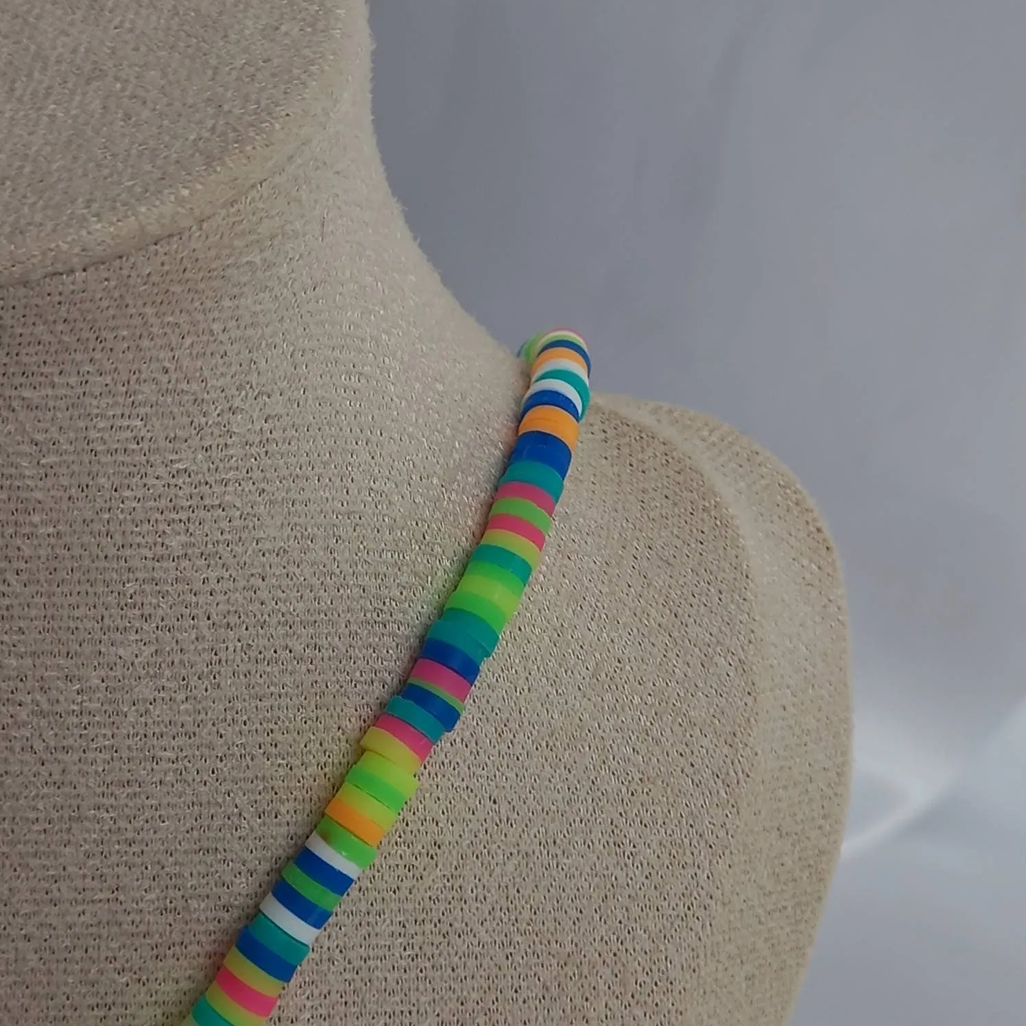 Green Gummy Bear Bead Necklace - Necklaces In The UK,Gummy Bear Necklaces,Green Beaded Necklaces In The UK,Green Beaded Jewellery In The UK