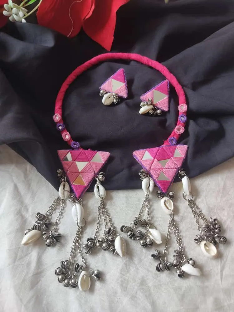 Gulabo Fabric Hasli   Earrings