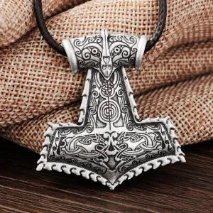 Hammer of The Gods Silver Necklace
