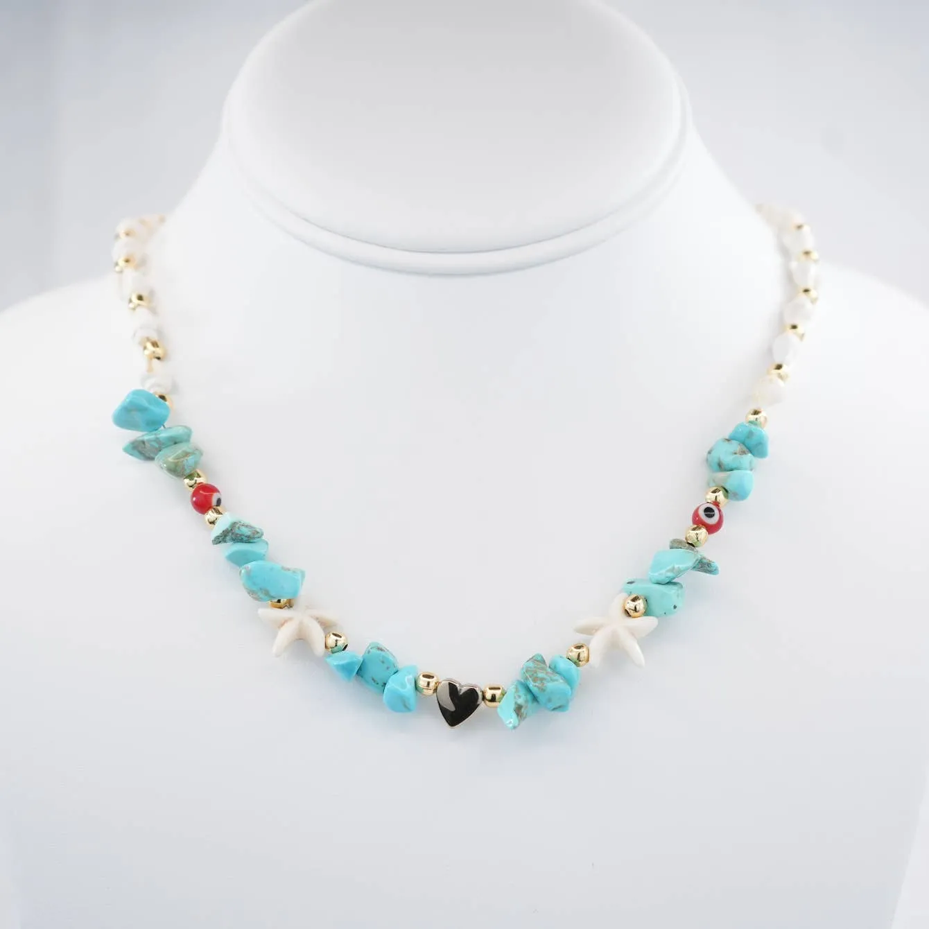 Handmade Seashell Necklace - Heart -Inspired Fast-Selling