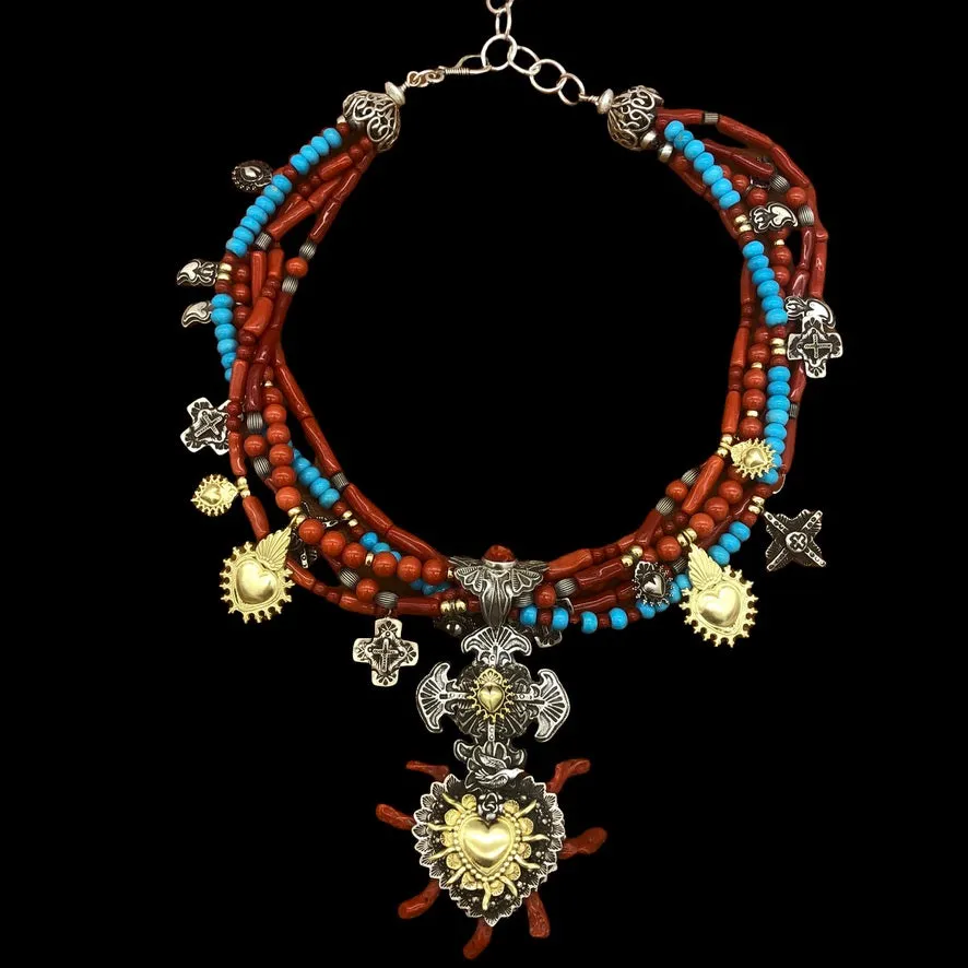 Hearts of Gold Necklace