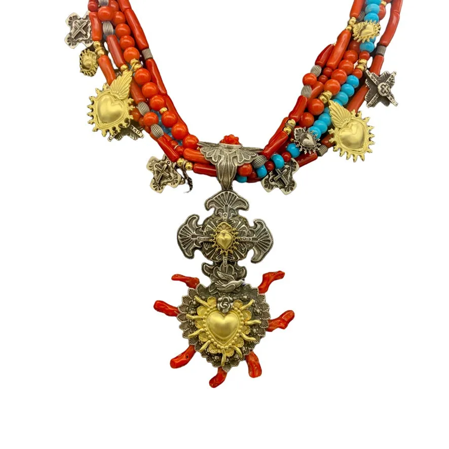 Hearts of Gold Necklace
