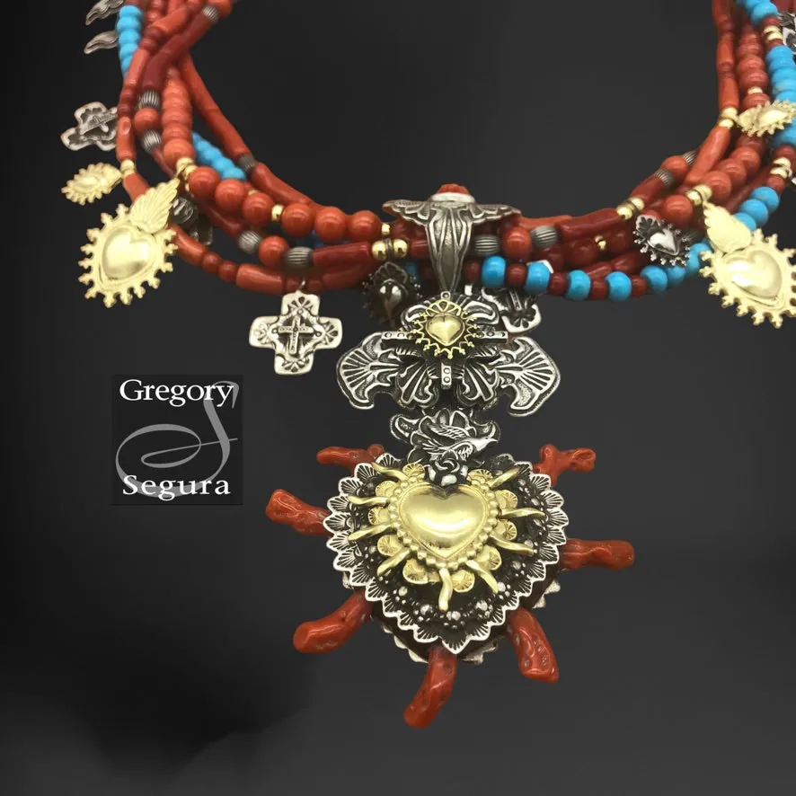 Hearts of Gold Necklace