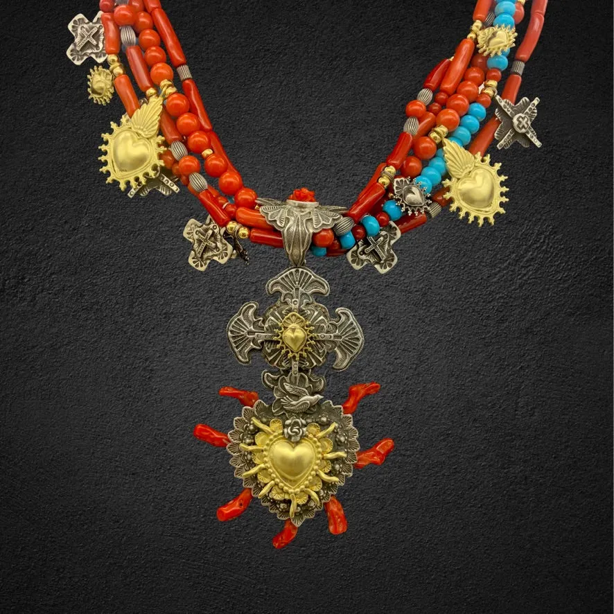 Hearts of Gold Necklace
