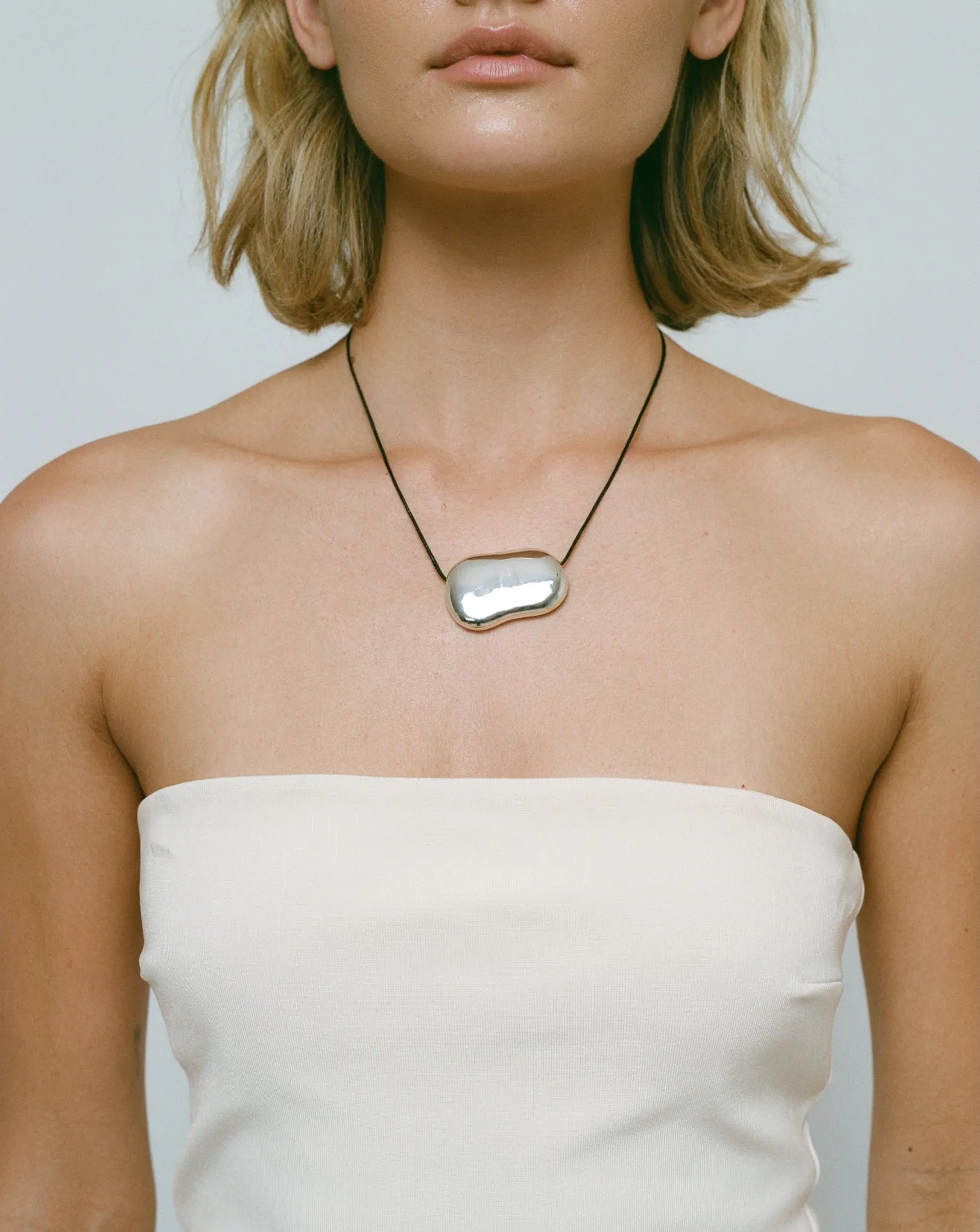 Heaven Mayhem | Julia Necklace - Silver/Black