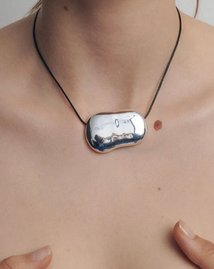 Heaven Mayhem | Julia Necklace - Silver/Black
