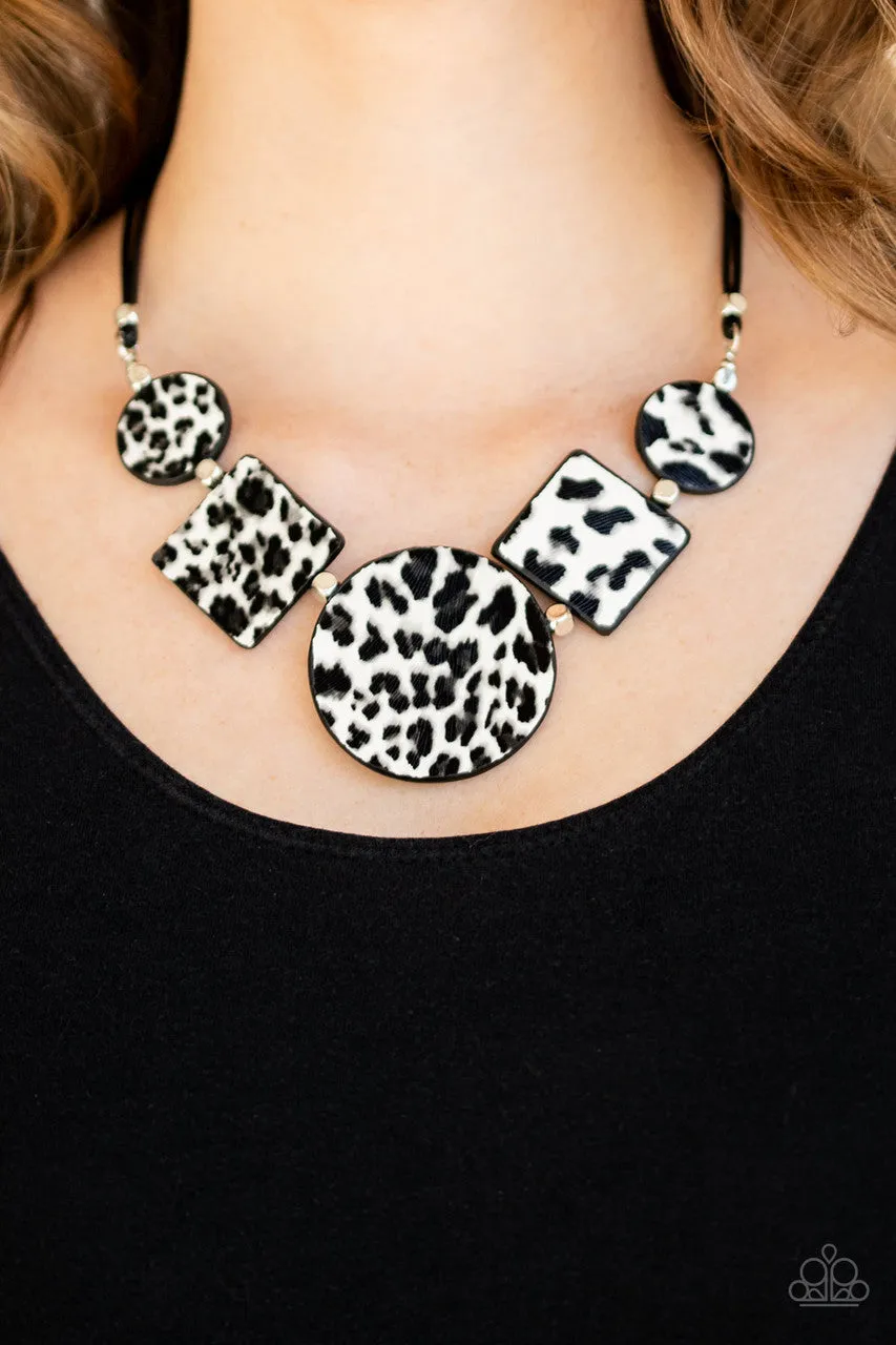 Here Kitty Kitty White Paparazzi Necklace