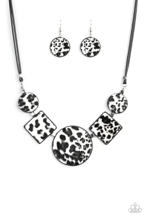 Here Kitty Kitty White Paparazzi Necklace