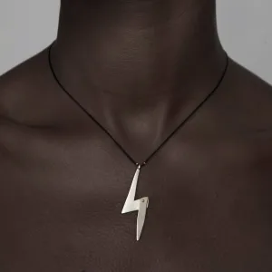 Hinged Lightning Bolt, 19k Gold