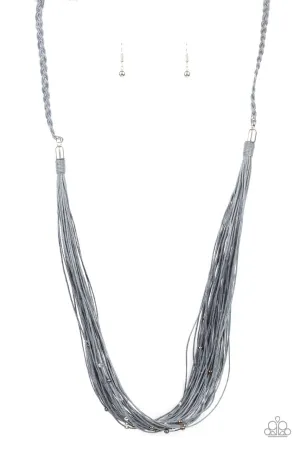 Homespun Artisan Silver Paparazzi Necklace