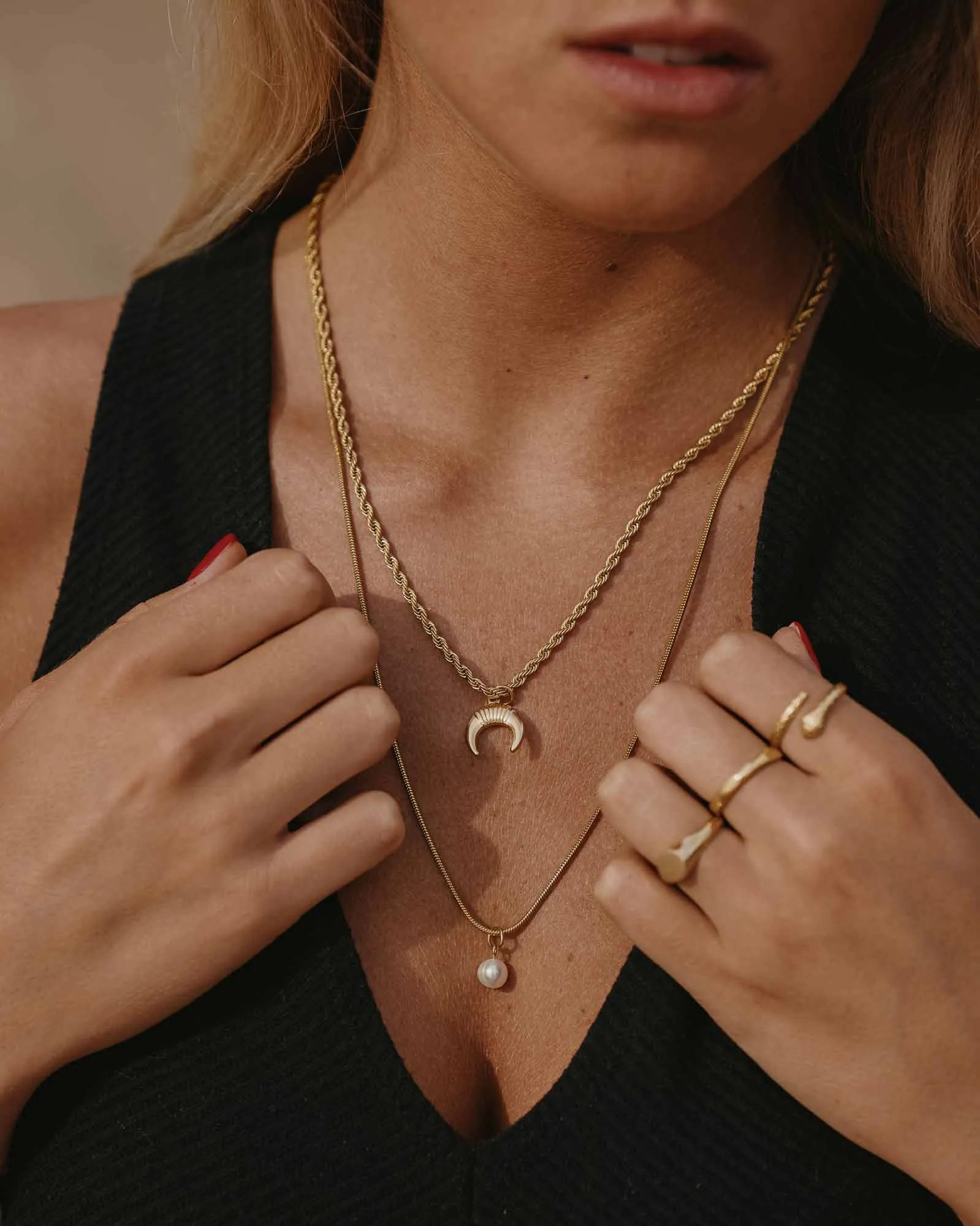 Horns Twisted Chain