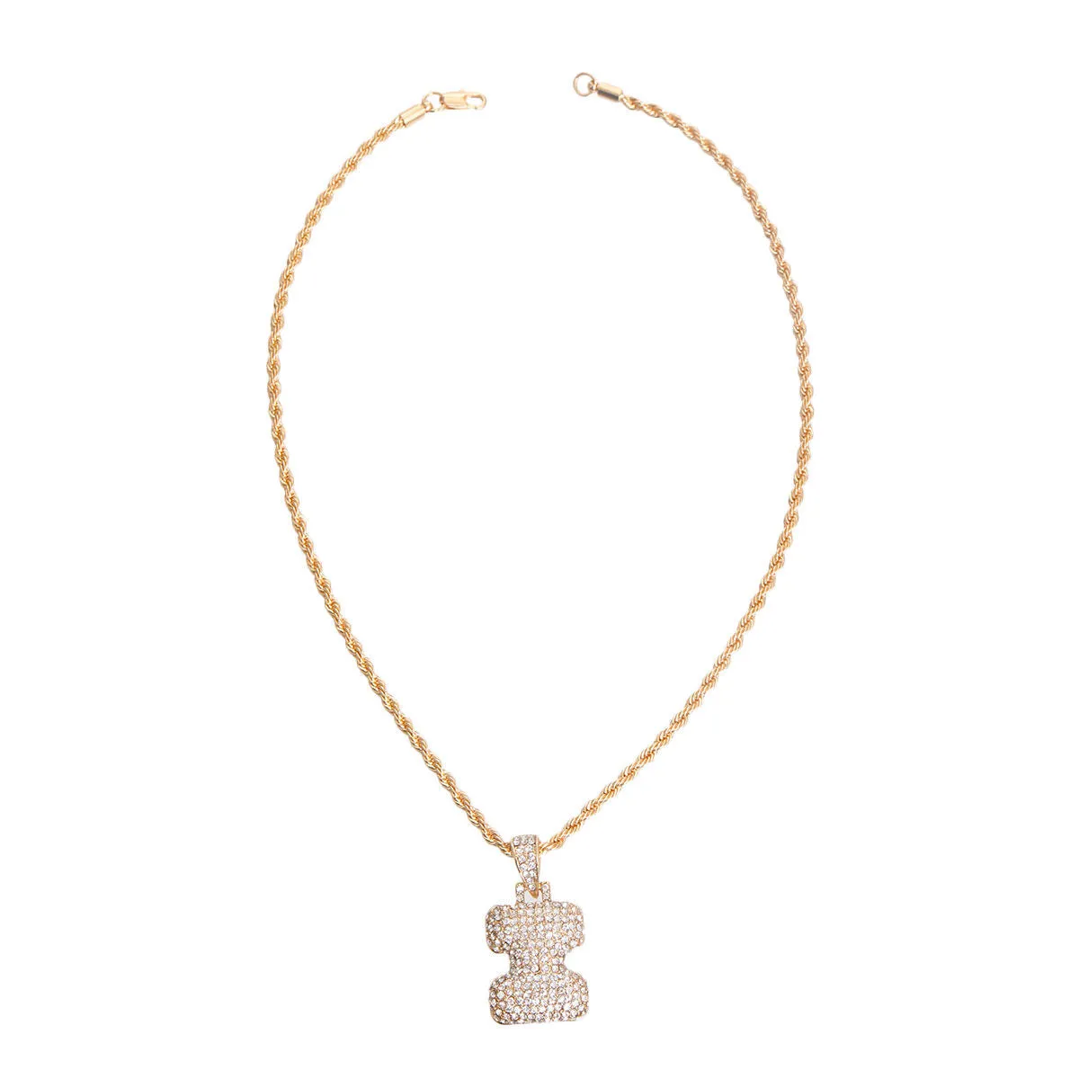I Initial Necklace
