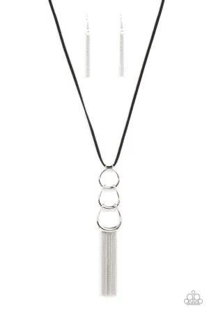 Industrial Conquest Black Paparazzi Necklace