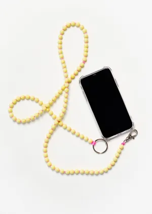 iPhone Necklace - Yellow & Rose