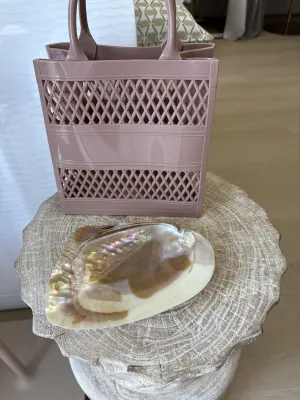Iridescent Shell Jewelry Tray