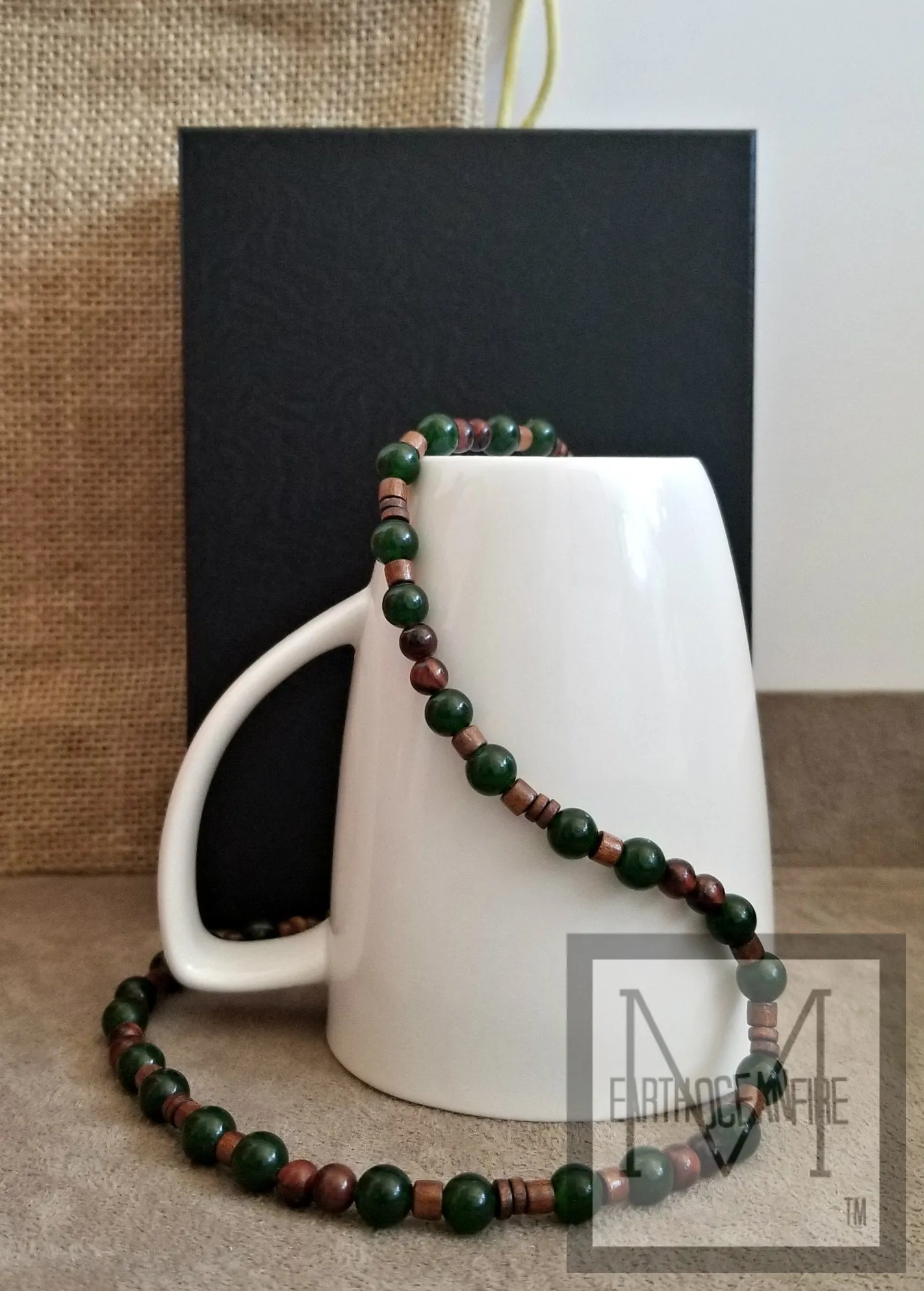 Irish Classic Men's Jade Necklace