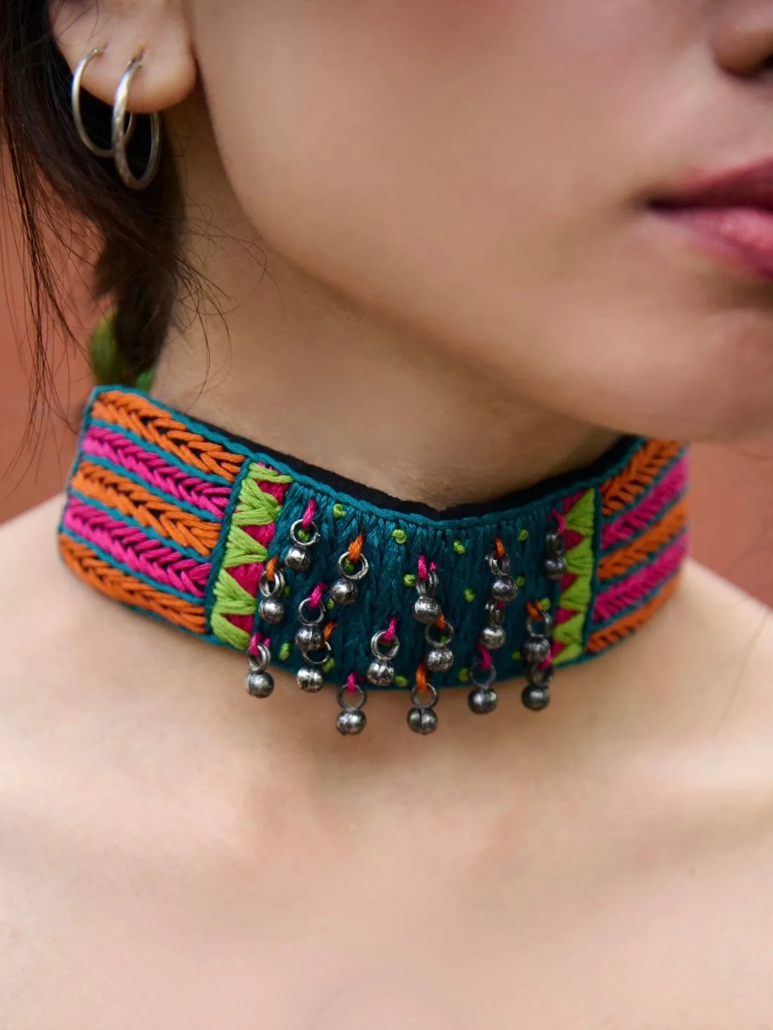 Ishaya Fabric Choker | Necklace