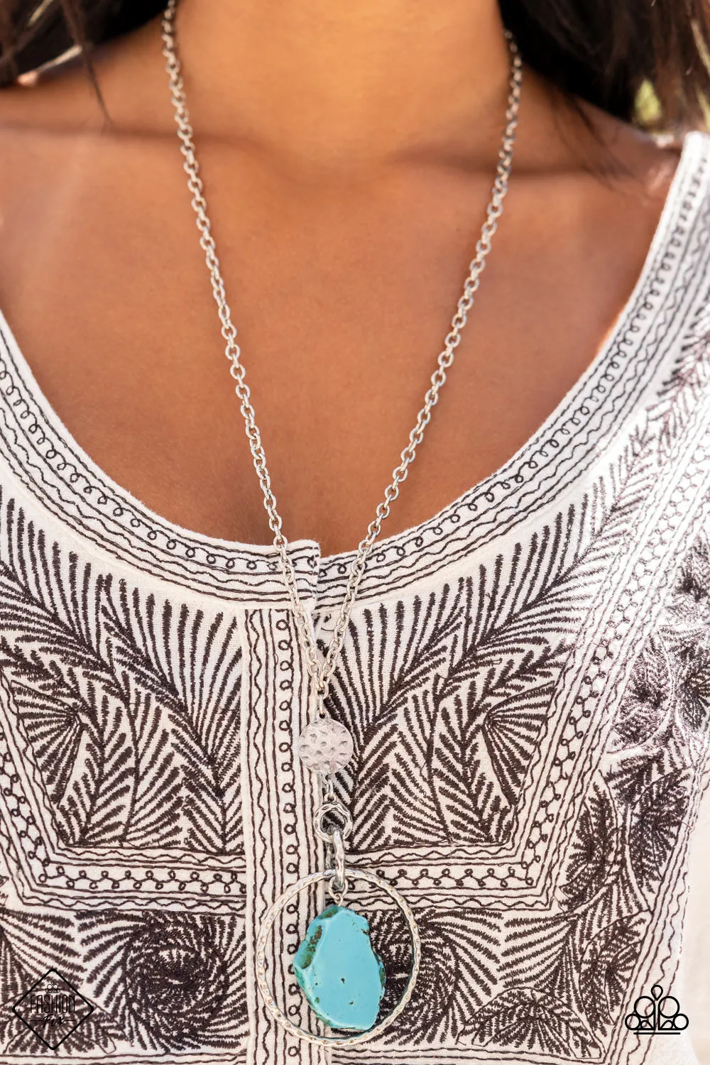 Keep the PIECE - Blue Necklace (SSF-0822)