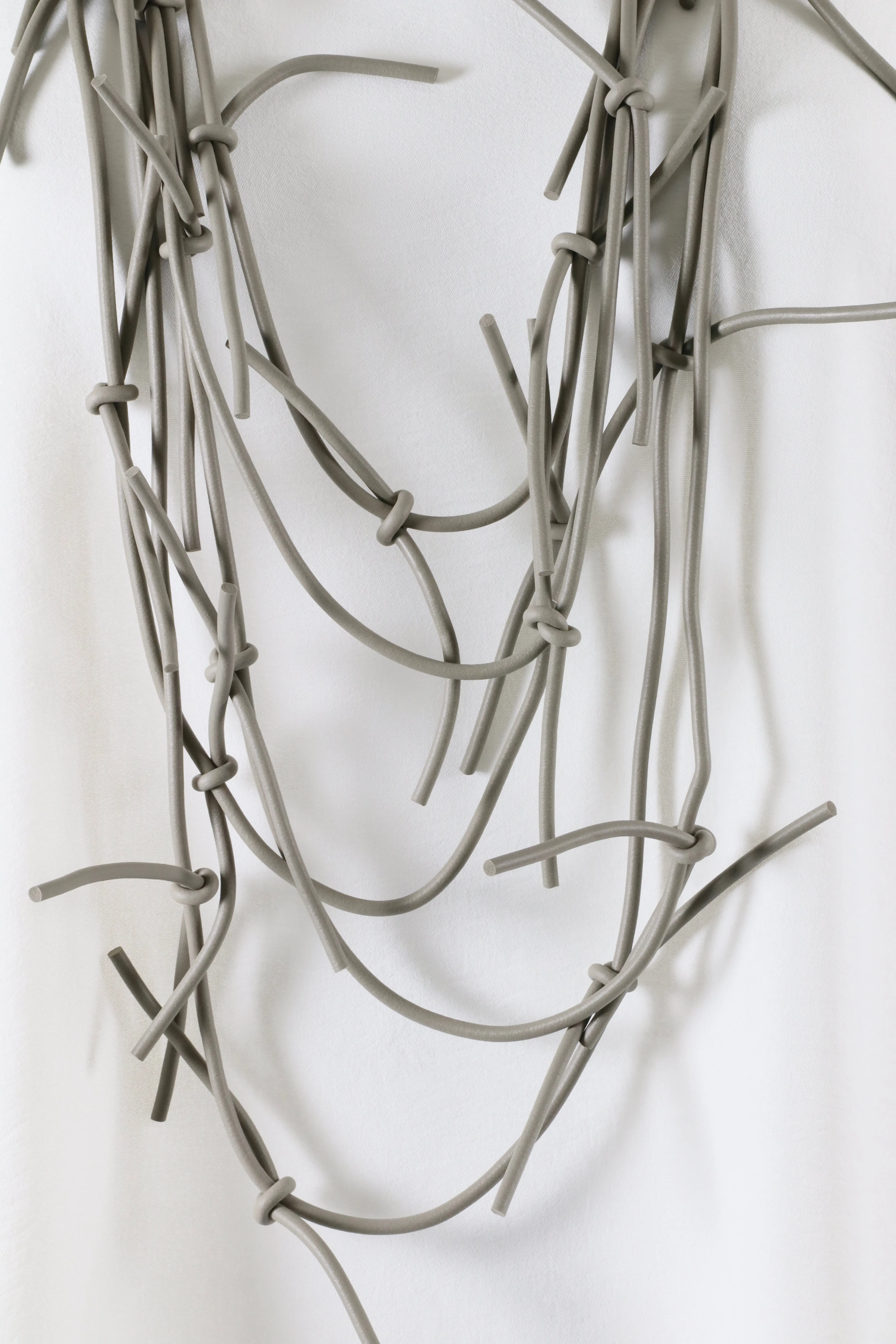 Kiera Necklace in Grey