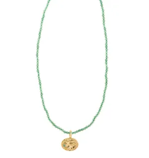 Knossos Sealstone Green Aventurine Necklace