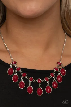 Lady of the POWERHOUSE Red Paparazzi Necklace