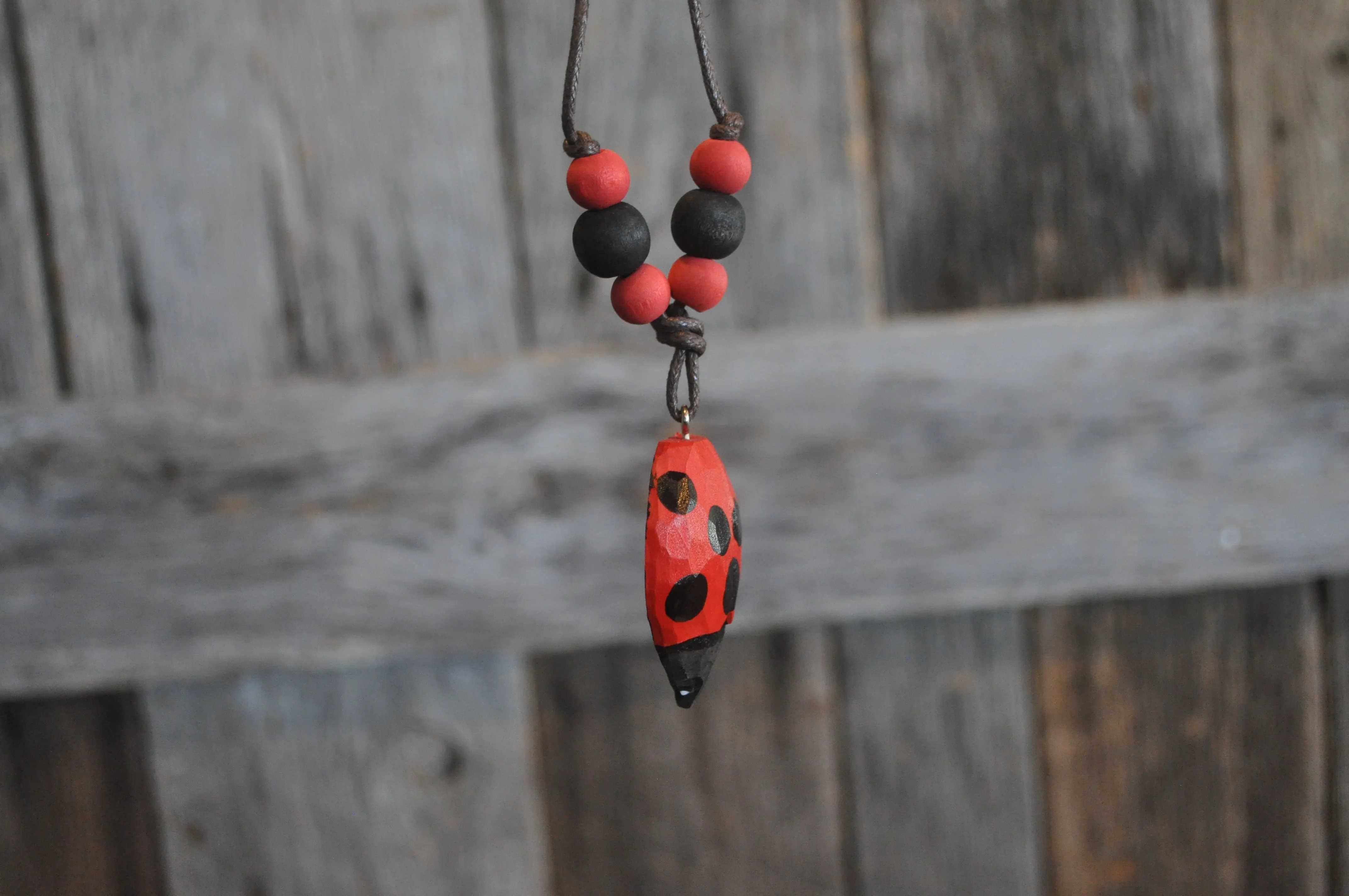 Ladybug Necklace