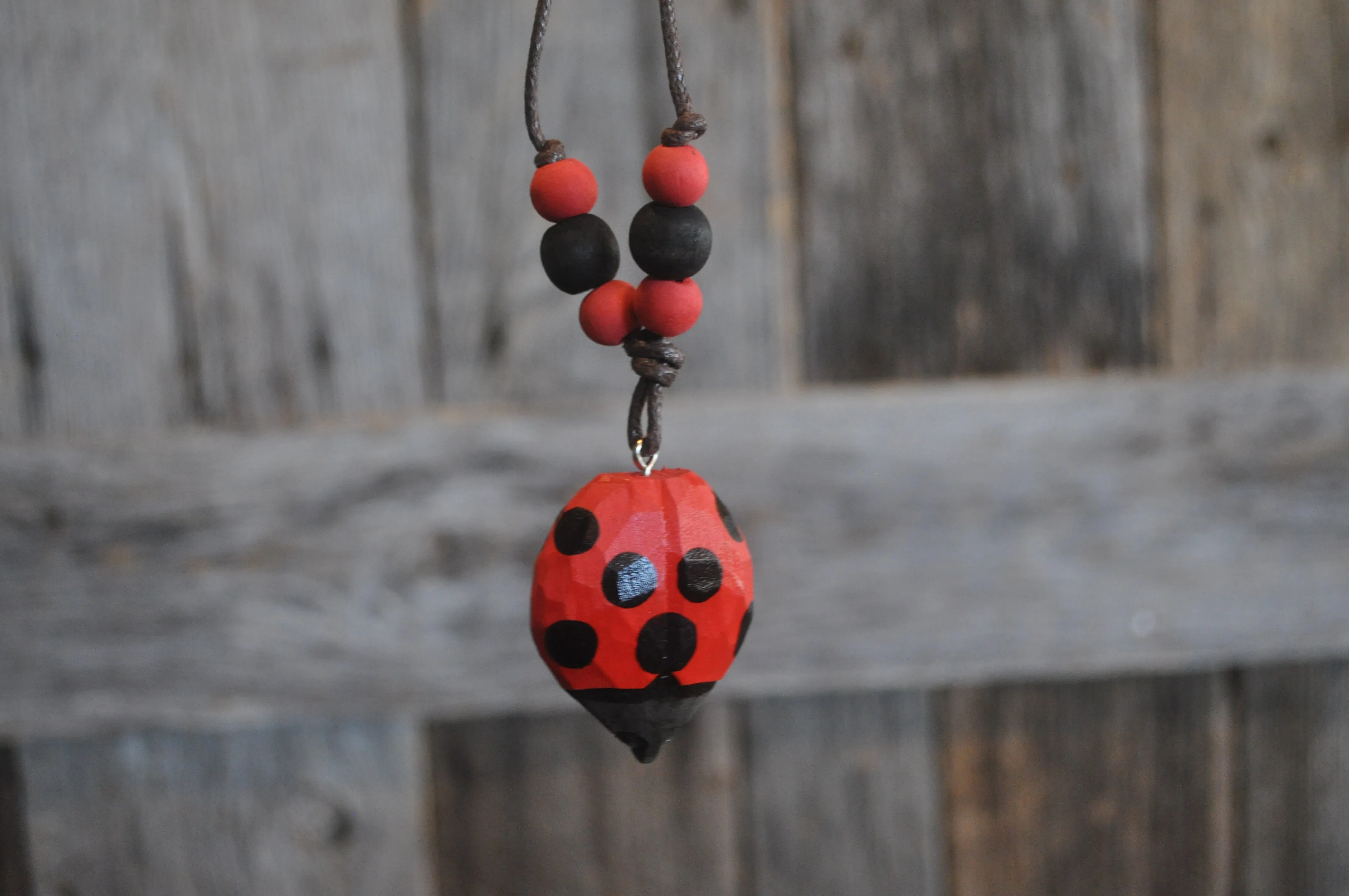 Ladybug Necklace