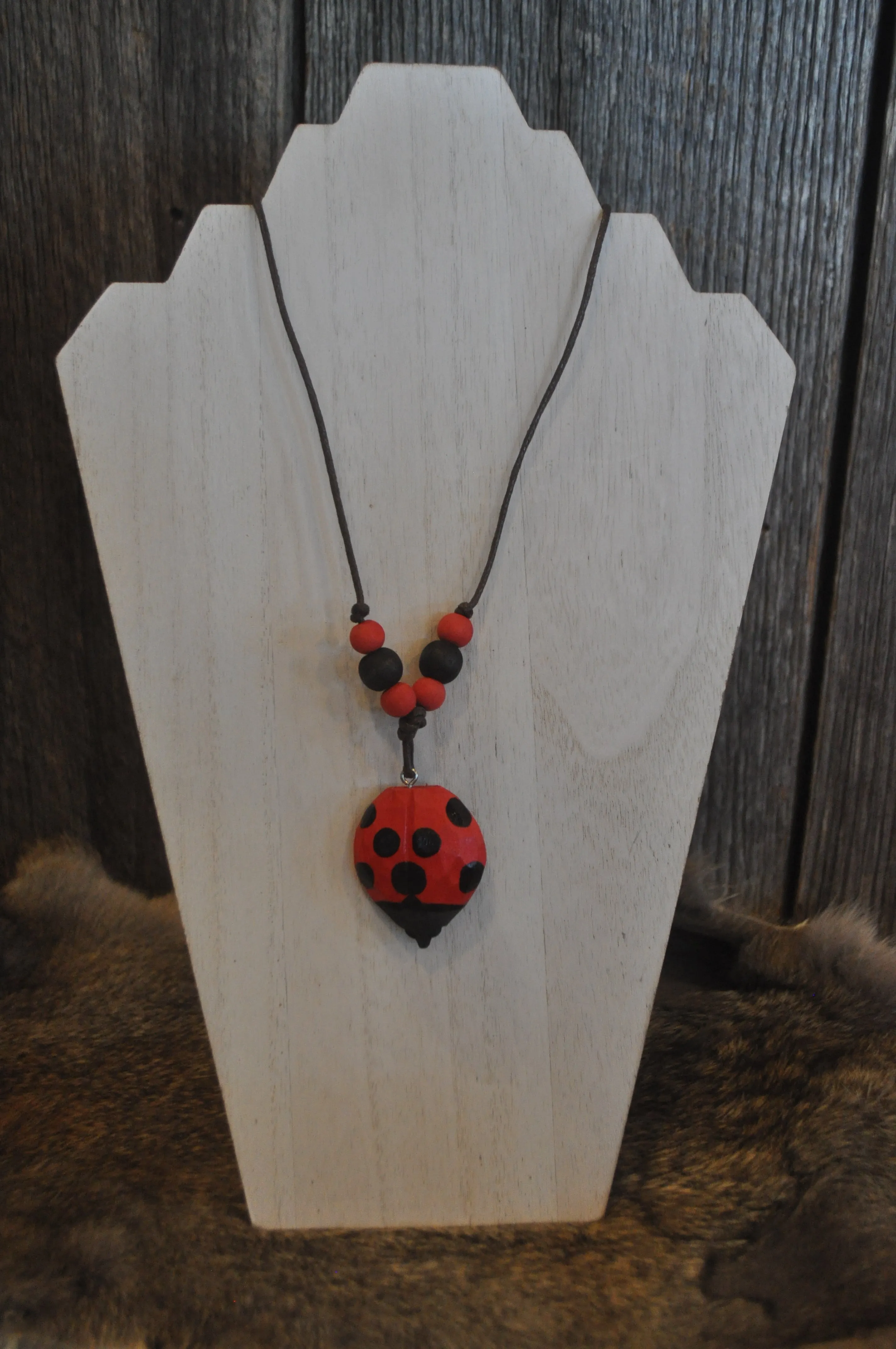 Ladybug Necklace