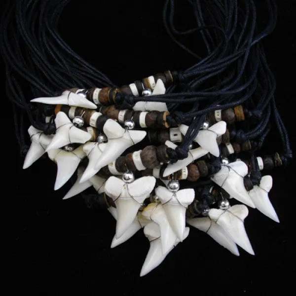 Large Mako Shark Tooth Necklace Oceanicshark c209